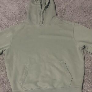 Sage Green Hoodie with Front Pocket